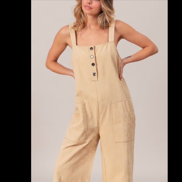 NWT BiBi Denim Overalls - Picture 3 of 6